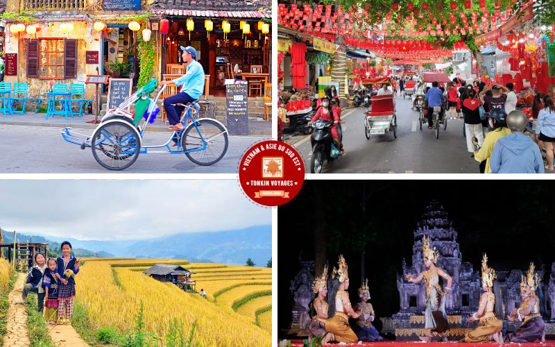 Vietnam ou Chambodge en famille, quel pays choisir ? quelle itin&eacute;raires